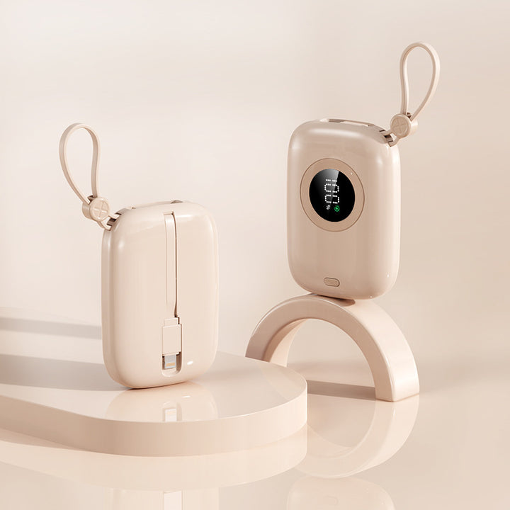 bærbar multifunksjons powerbank med digital temperaturvisning Skanto
