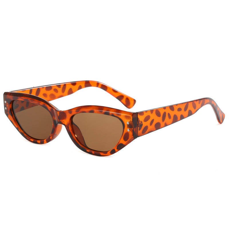 Dame moteriktig solbrille i trendy Cat-Eye stil Skanto