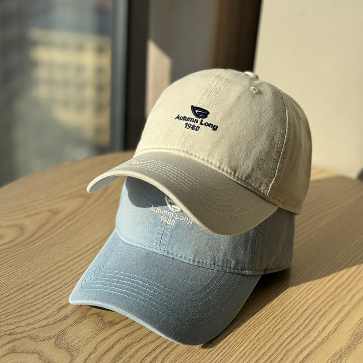 Dame Relaxed Fit Bomullsbatter Caps Skanto