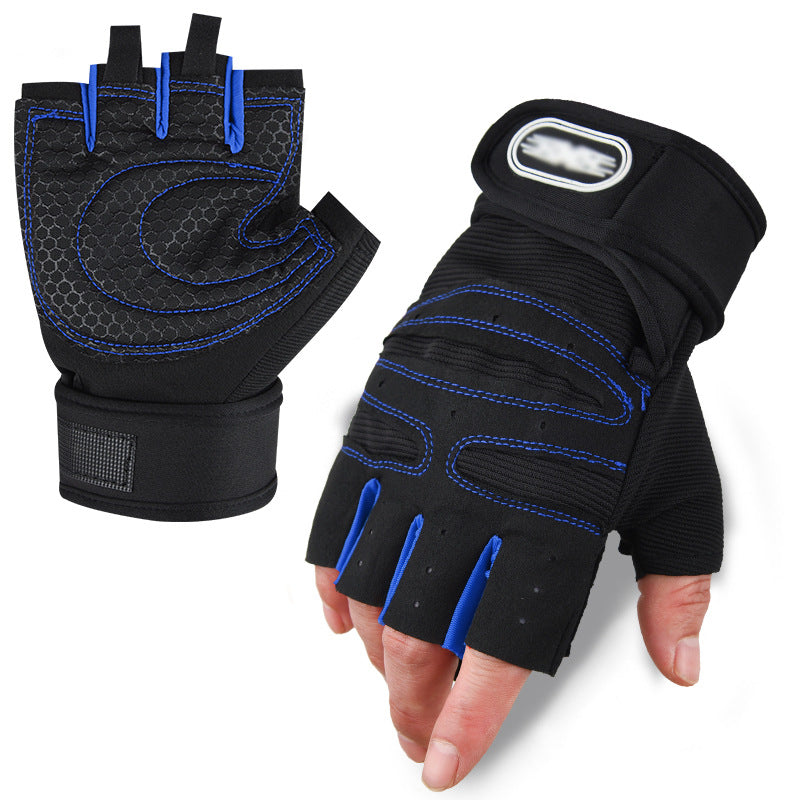 Herre treningshansker med ergonomisk gelpute Skanto