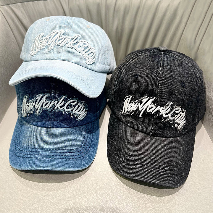 Kvinnenes Slitt Denims Caps Skanto