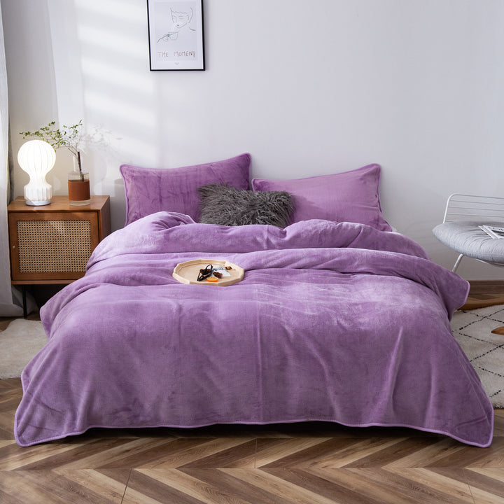 Dame kosete mikrofiberpledd Skanto