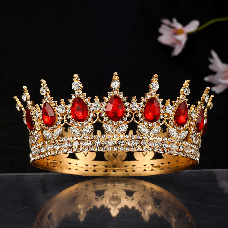 Damekrone med elegante edelsteiner Skanto