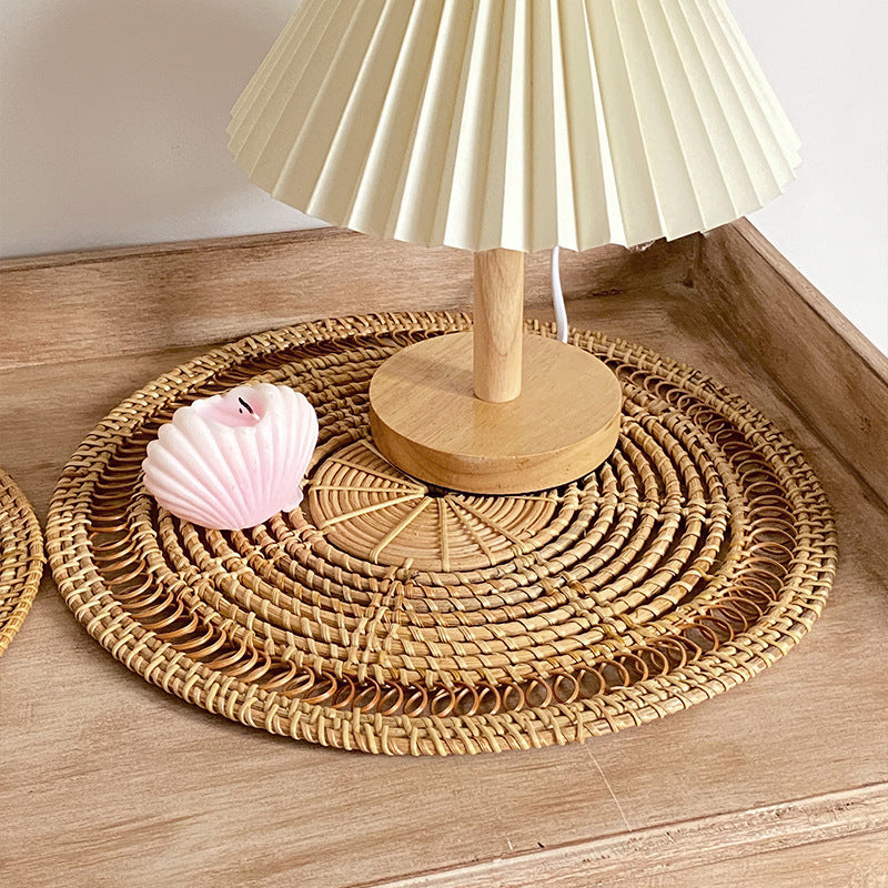 Dame Elegant håndvevd rattanunderlag Skanto