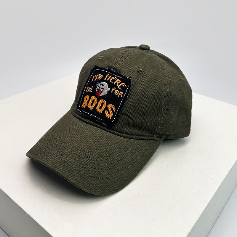 Herre Brodert Fritid Caps Skanto