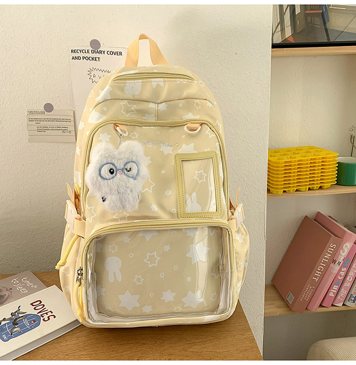 Søt karakterinspirert skoleveske