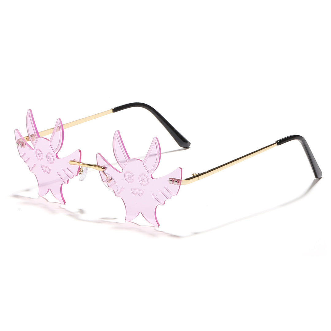 Dame unik solbrille med dyredesign Skanto