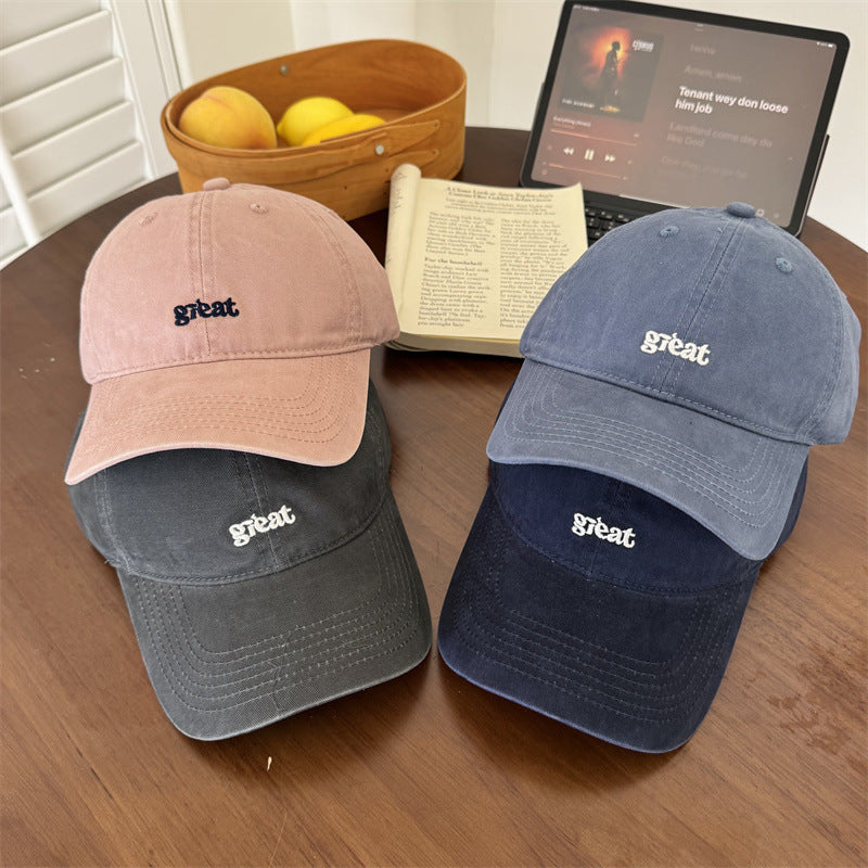 Herre Casual Bomull Justerbar Baseball Caps Skanto