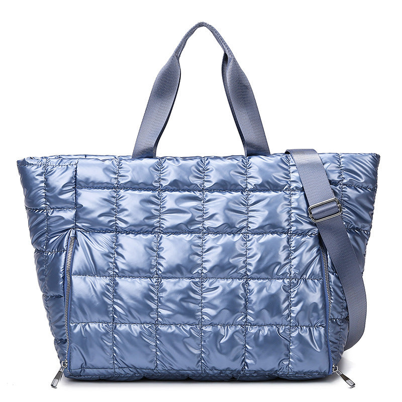Elegant og Multifunksjonell Puffer-Taske Skanto