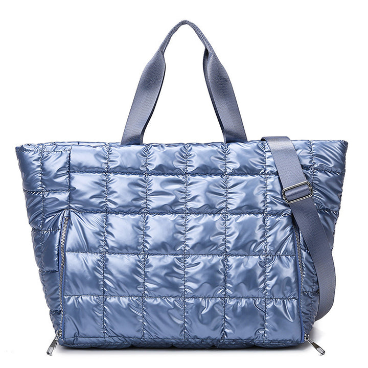 Elegant og Multifunksjonell Puffer-Taske Skanto