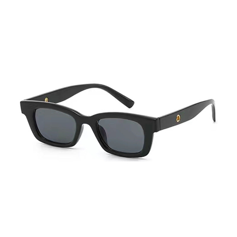Dame Designer-solbrille med trendy skilpaddemønster Skanto