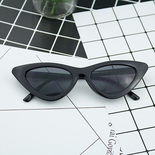 Dame Cat-Eye solbrille med elegant design og UV-beskyttelse Skanto
