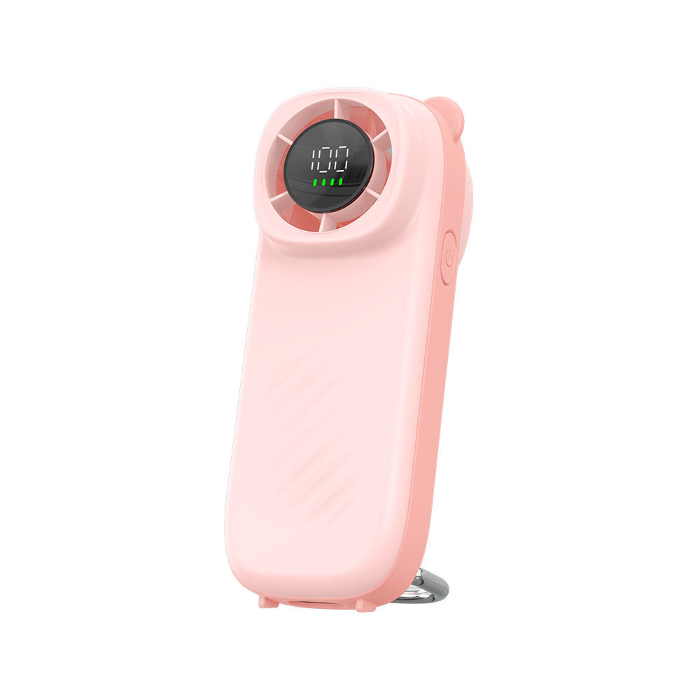 Unisex Digital Display Mini Cooling Fan Skanto