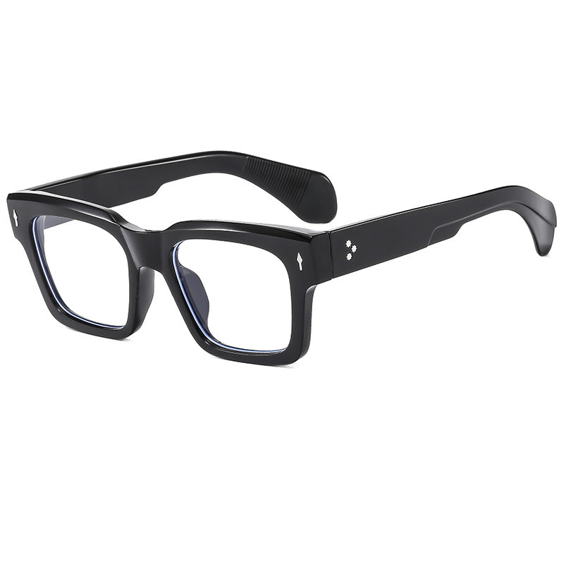 Dame kvadratisk solbrille med luksuriøs ramme og beskyttende UV-filter Skanto