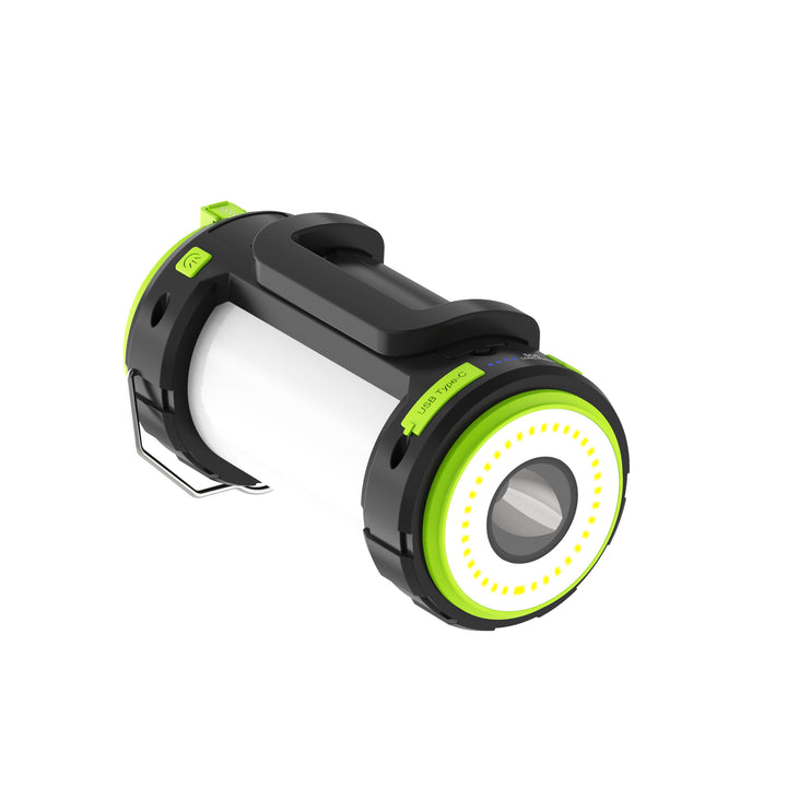 Bærbar oppladbar LED-lanterne med innebygd power bank Skanto