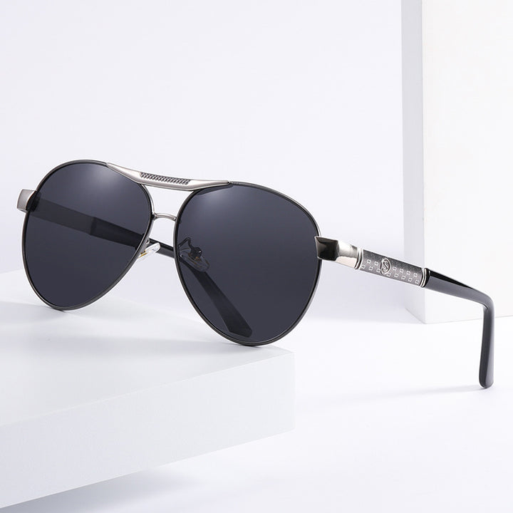 Damed elegante metall solbriller Skanto
