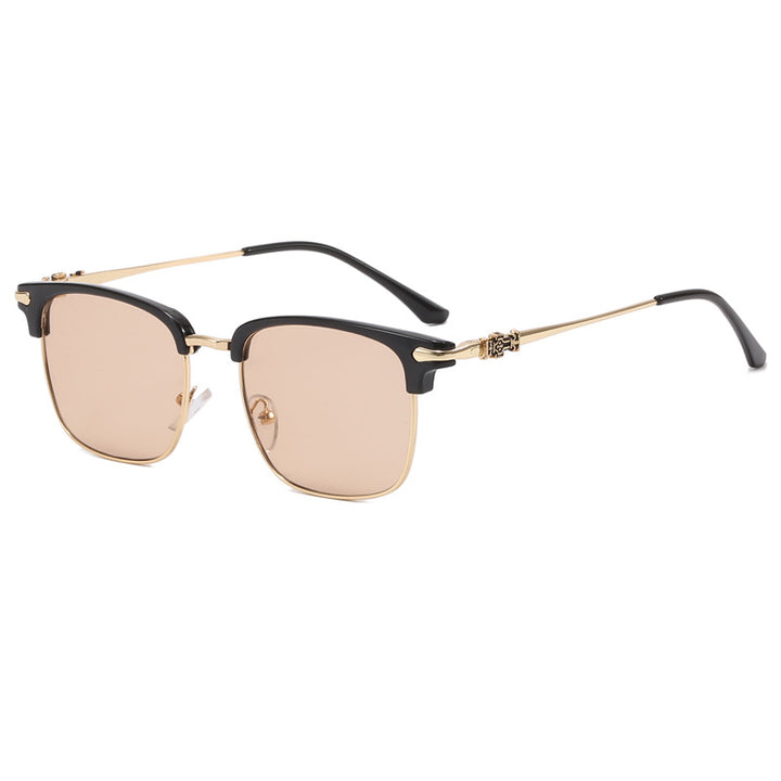 Dame Designer-solbrille med edel ramme Skanto