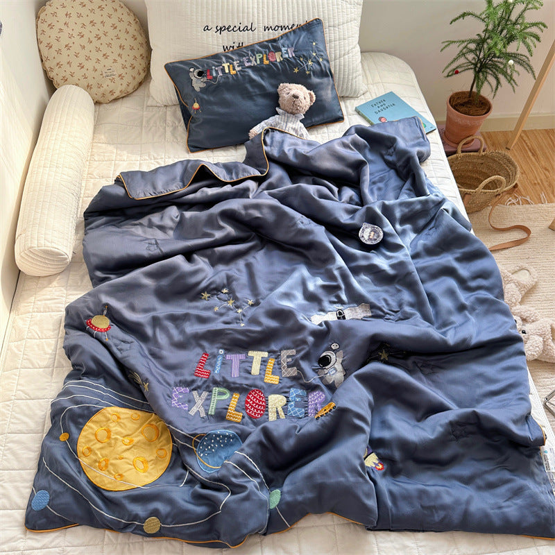 Unisex Snuggle Blanket med avtagbart og vaskbart trekk Skanto