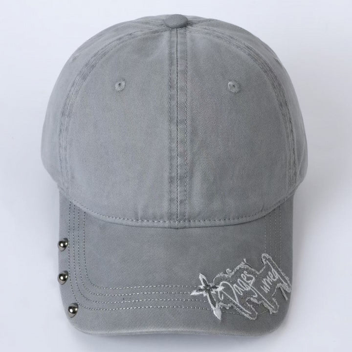 Kvinners broderte justerbare baseballcaps Skanto