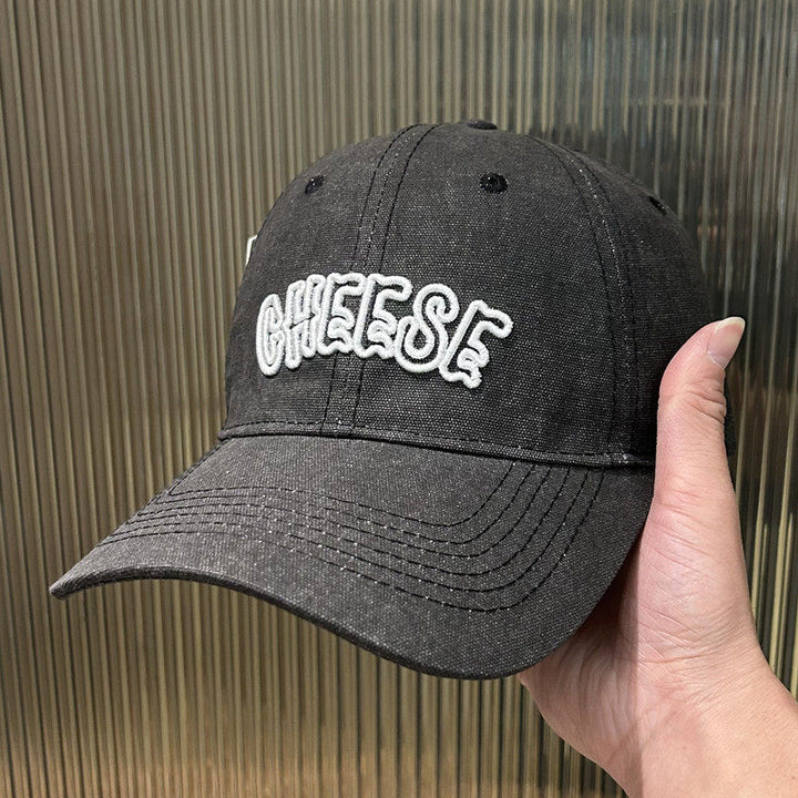 Unisex Brodert Bomull Twill Caps Skanto