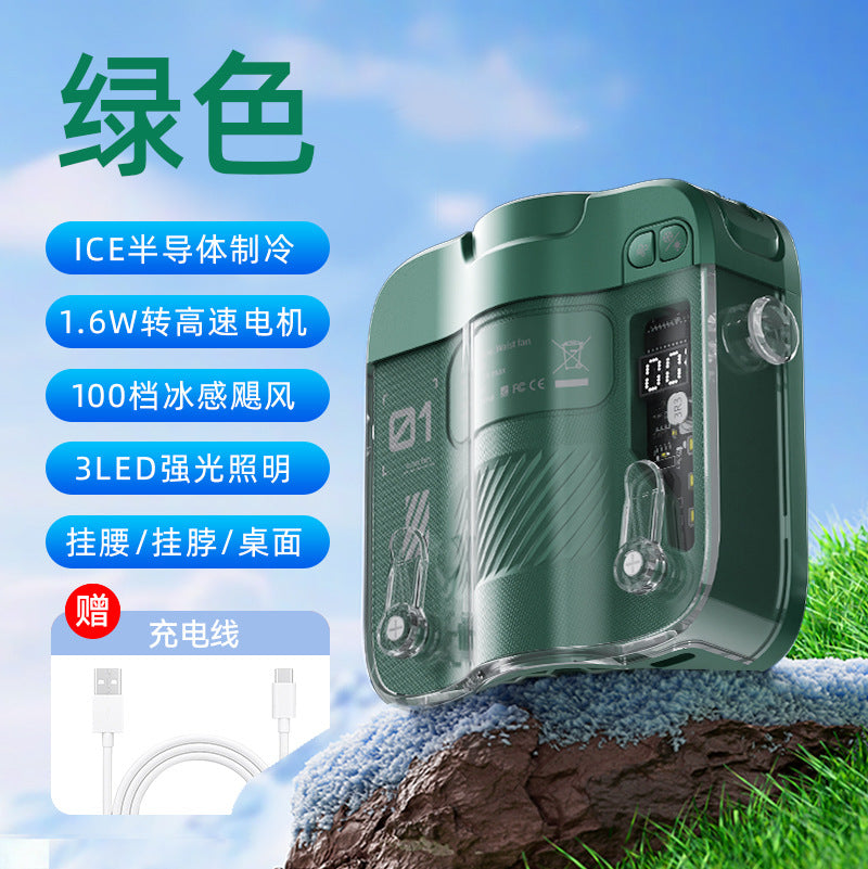 Unisex bærbar vifte Skanto