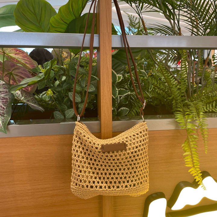Håndknyttede skulderveske i moderne design Skanto