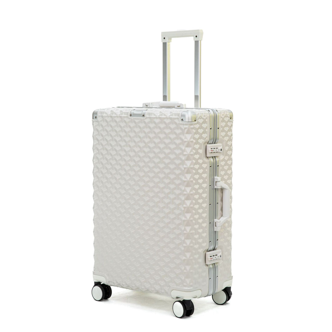 Kvinnenes Premium Teksturerte Hard Shell Spinner Bagasje Skanto