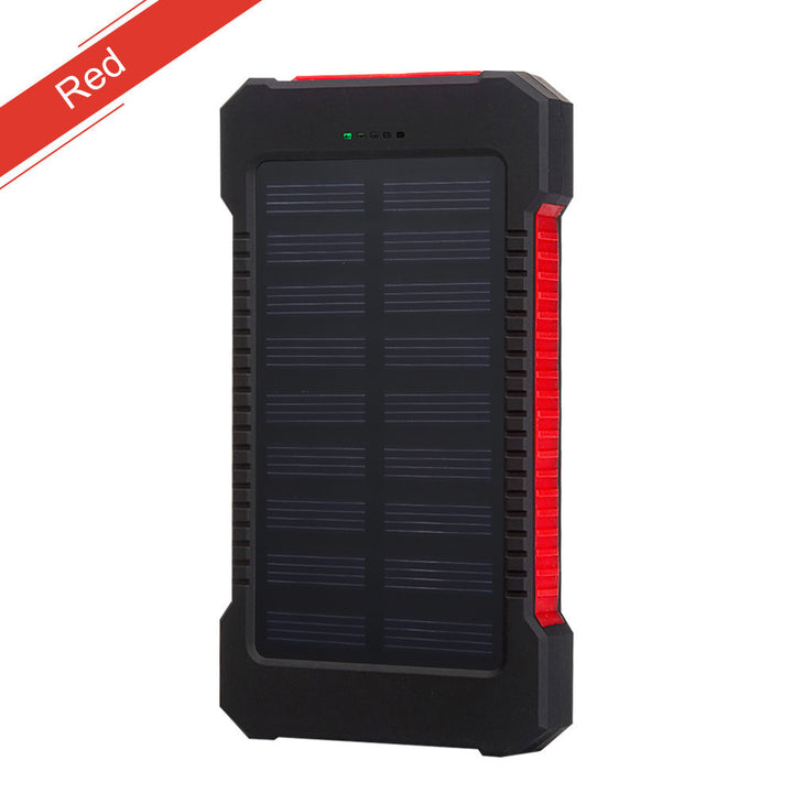 Solar-Powerbank med hurtigladning og robust design Skanto