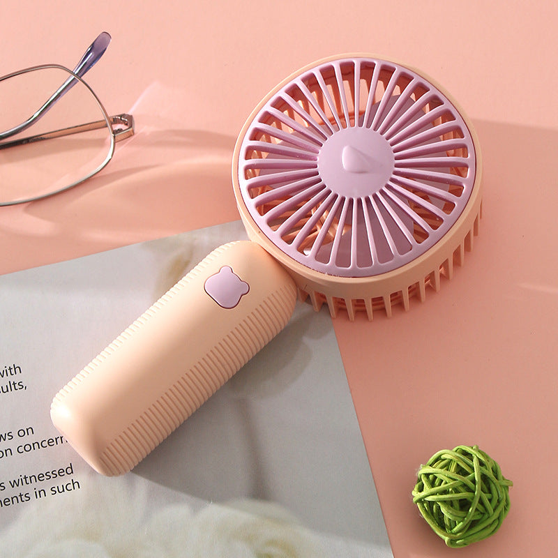 Unisex Bærbar Håndvifte med ergonomisk håndtak og innovativt design Skanto