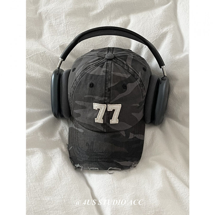 Kvinnenes slitt kamuflasje baseball caps Skanto