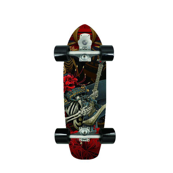 Retro-inspirert mini cruiser skateboard Skanto