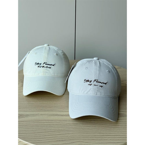 Herre Casual Bomull Brodert Caps Skanto