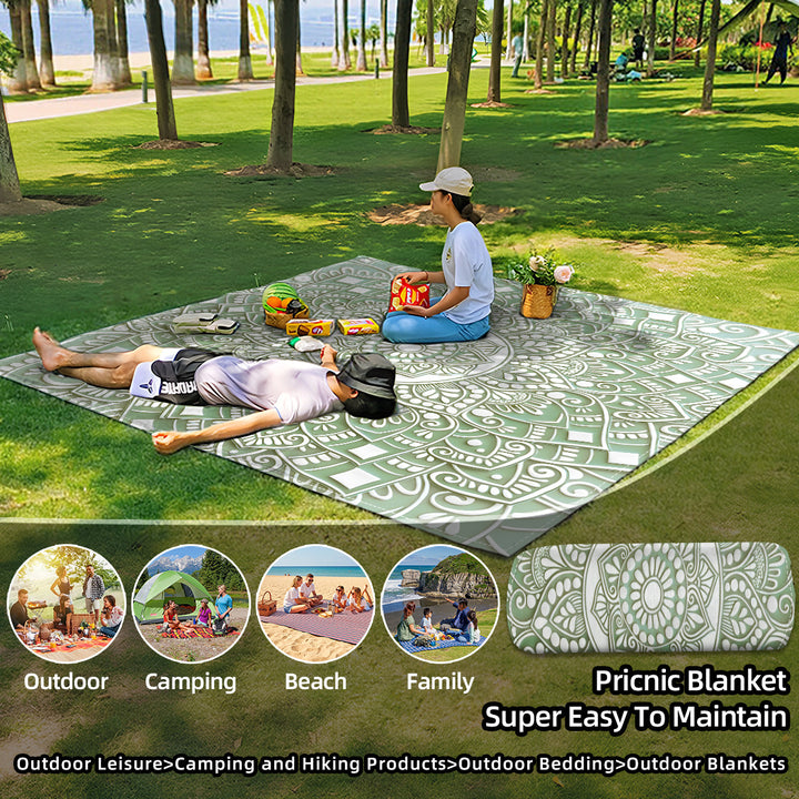 Mandala Design Strandmat Skanto