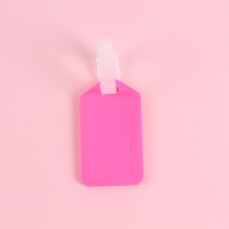 Unisex fleksibel silikon bagasjelapp Skanto