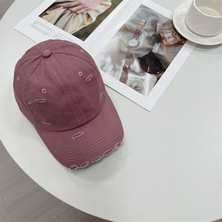 Herre Slitt Vintage-Stil Baseball Caps Skanto