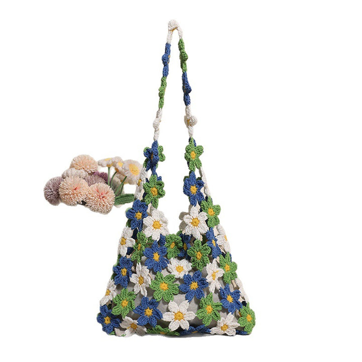 Heklet blomsterpose Skanto