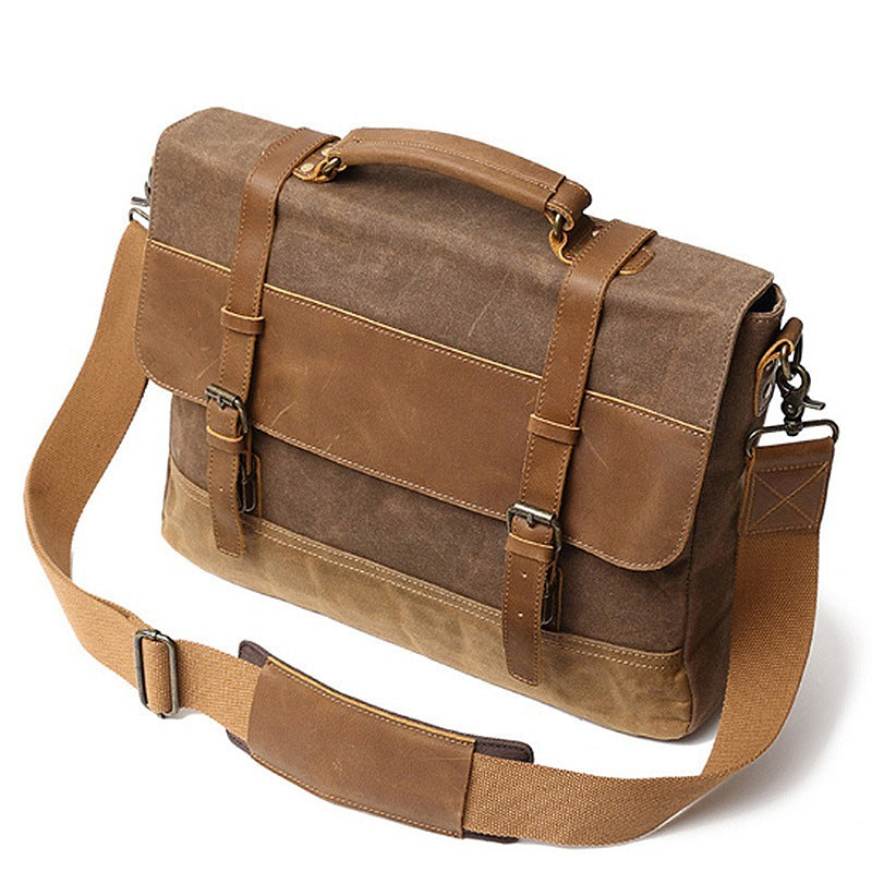 Robust Aktveske med vintage-design Skanto