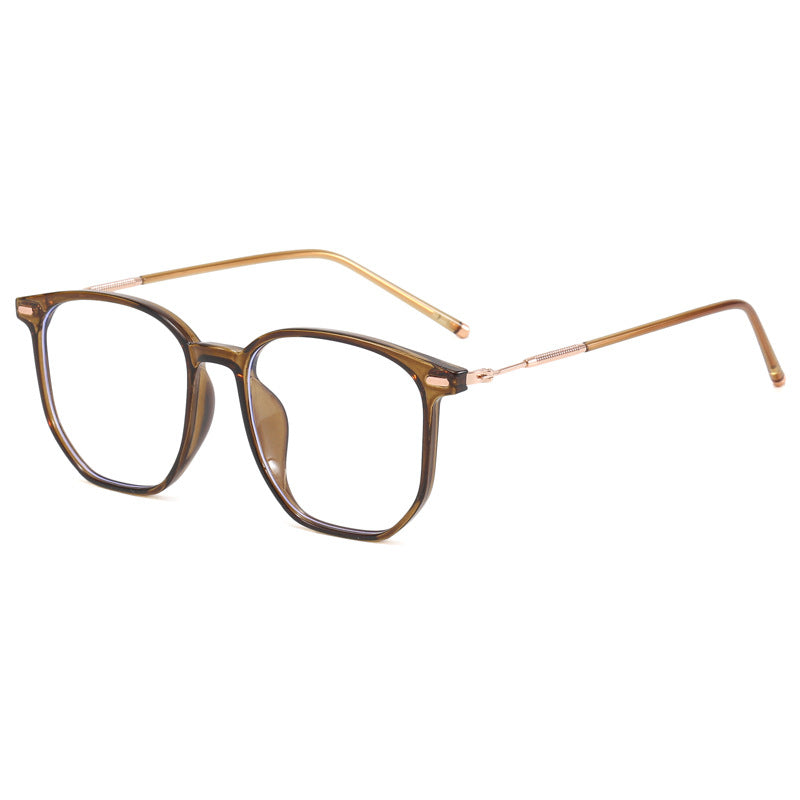 Dame Modisk Brille i tidløs kvadratisk design Skanto