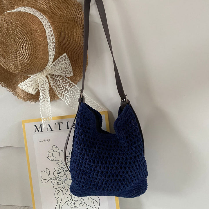 Tote bag i flettet materiale Skanto