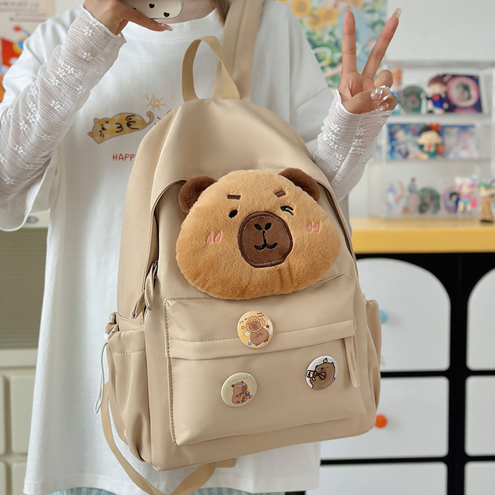 Plush Karakter Design Ryggsekk Skanto