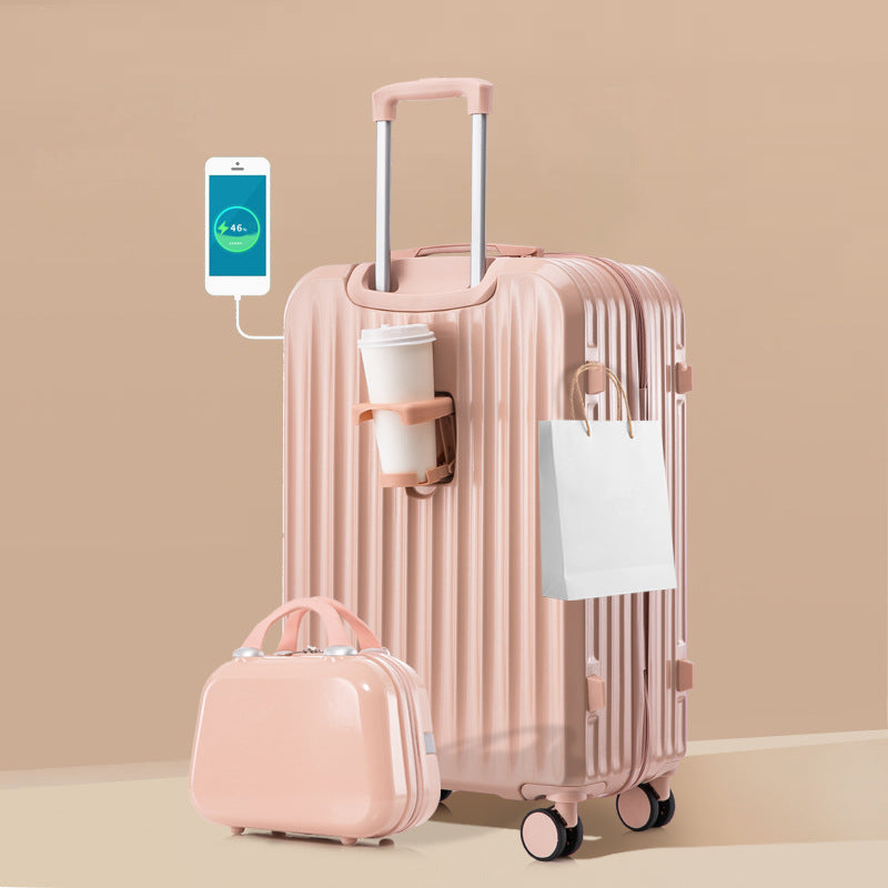 Smart Charging Hard-Shell Suitcase Skanto
