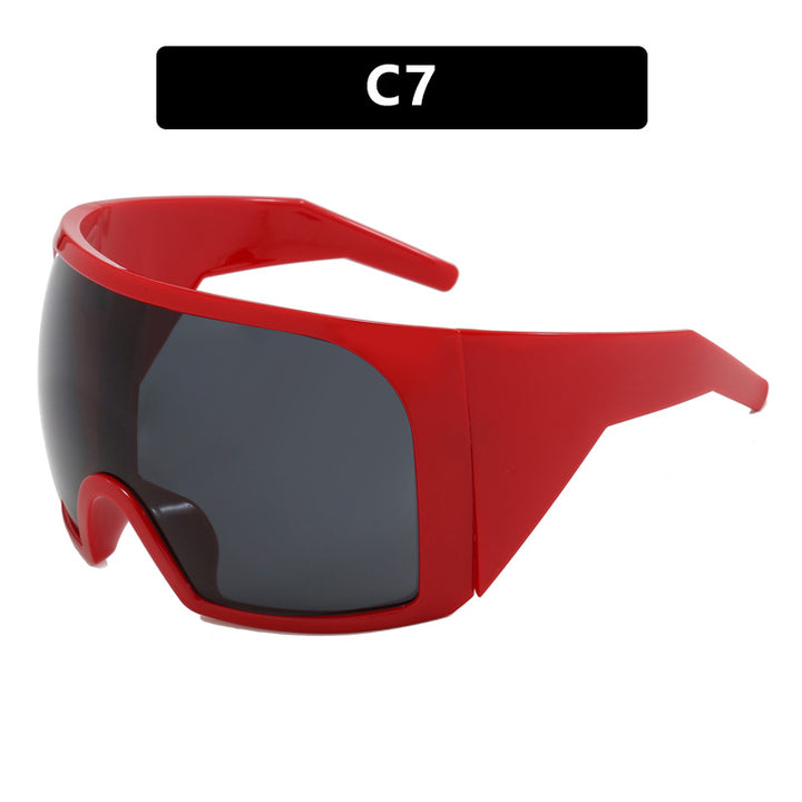 Dame sporty solbrille med aerodynamisk design Skanto