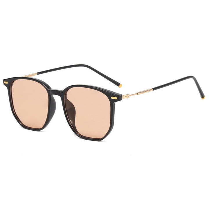 Dame Modisk Brille i tidløs kvadratisk design Skanto