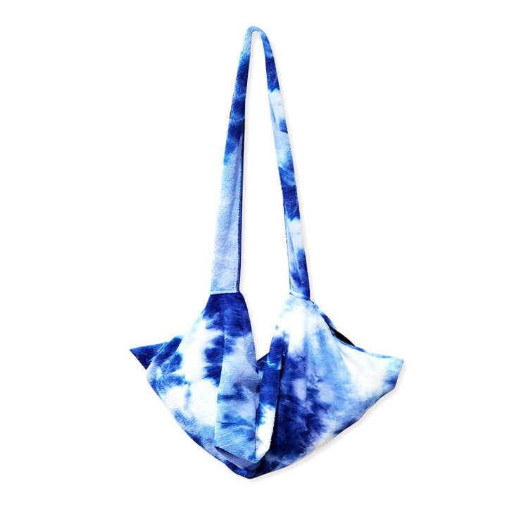 Liggestolpute med kunstnerisk TIE-DYE-design Skanto