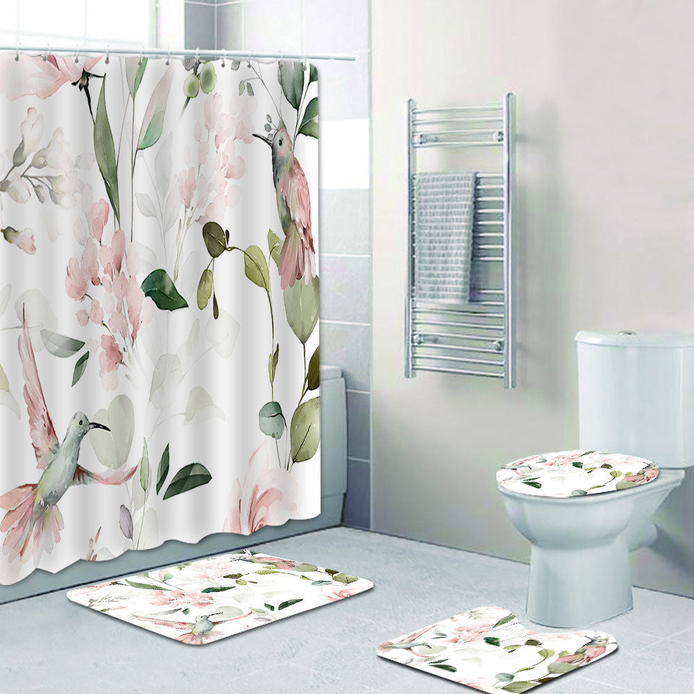 Blomsterprydet Dusjforheng Skanto
