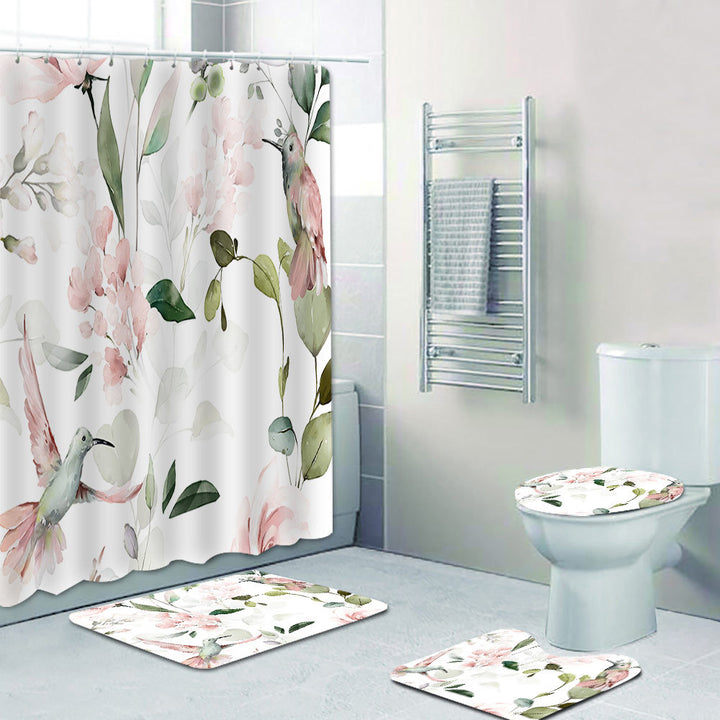 Blomsterprydet Dusjforheng Skanto