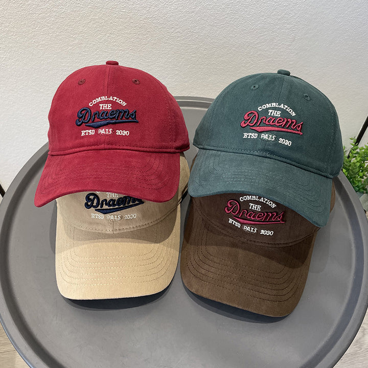 Herre Casual Brodert Baseball Caps Skanto