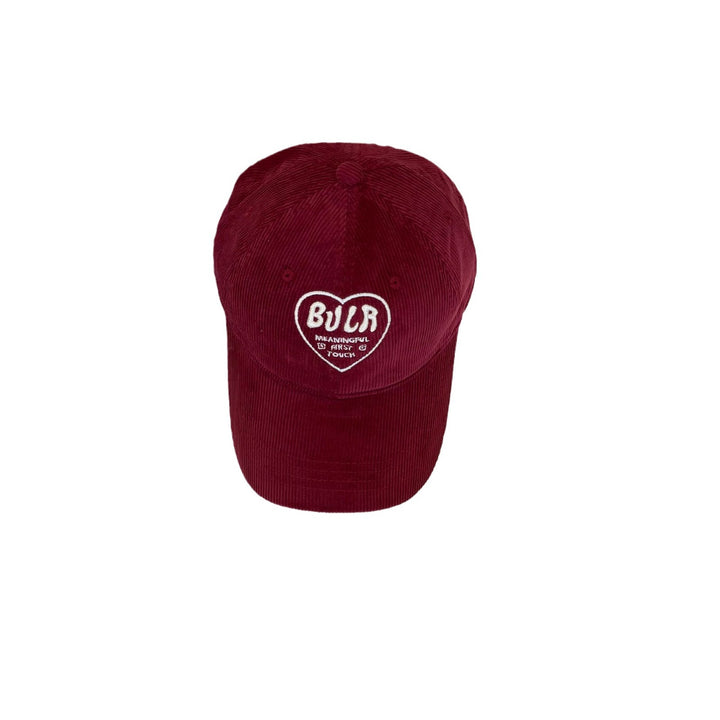 Kvinnens teksturerte kordfløyels baseball cap Skanto