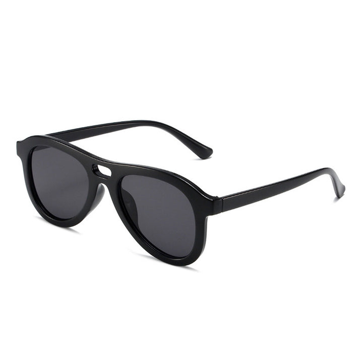 Dame moteriktig solbrille med unikt dyremønster Skanto
