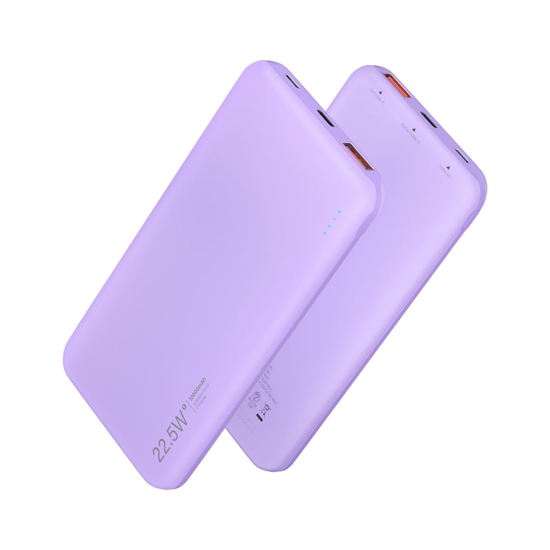 Bærbar Powerbank med hurtiglading og flere ladekontakter Skanto